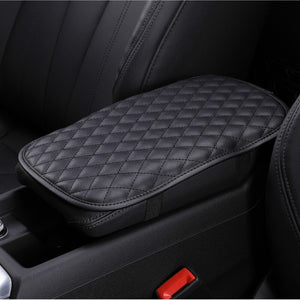 Car Anti-Scratch And Wear-Resistant Protective Anti-Dirty Leather Armrest Box Mat Accessories For Tesla Model 3 Ford Ranger