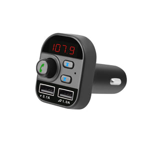 Car Bluetooth 5.0 Car Kit 2USB Fast Charger 3.1A MP3 Music Player FM Transmitter Wireless Handsfree Audio Receiver FM Modulator