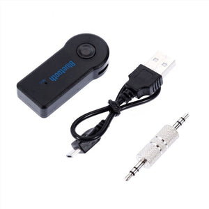 Car Bluetooth 5.0 MP3 Music Handsfree Wireless Bluetooth Transmitter Car Kit 3.5mm Jack Headphone Receiver Aux Audio Adapter