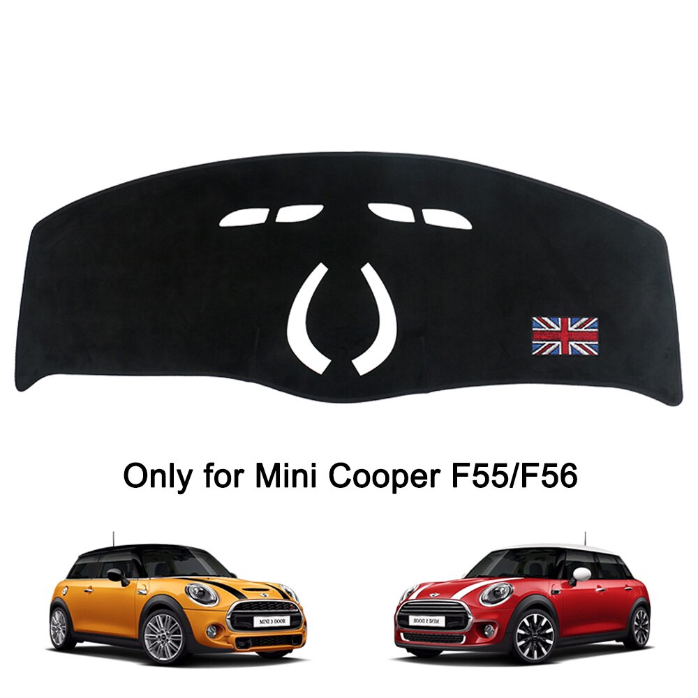 Car Dashboard Cover Dash Mat Pad Anti-sun Non-Slip For Mini Cooper Countryman S R55 R56 R60 R61 F54 F55 F56 F560 Car Accessories