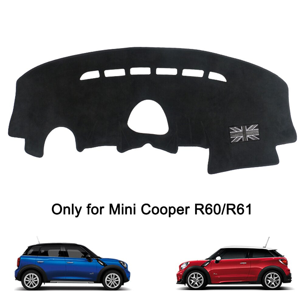 Car Dashboard Cover Dash Mat Pad Anti-sun Non-Slip For Mini Cooper Countryman S R55 R56 R60 R61 F54 F55 F56 F560 Car Accessories