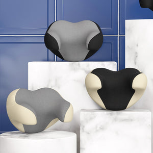 Car Headrest Pillow Memory Foam Interior Auto Pillows Head Neck Protector Soft Cushion Pillow for Man Kids Travel Rest Accessory