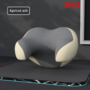 Car Headrest Pillow Memory Foam Interior Auto Pillows Head Neck Protector Soft Cushion Pillow for Man Kids Travel Rest Accessory