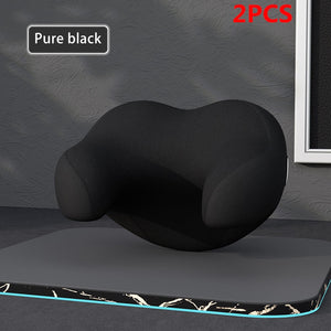 Car Headrest Pillow Memory Foam Interior Auto Pillows Head Neck Protector Soft Cushion Pillow for Man Kids Travel Rest Accessory