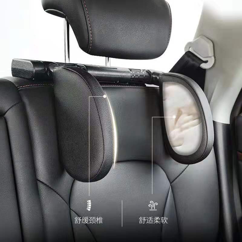 Car Headrest Pillow car gadgets sleeping headrest coussin Support Solution car accessories interior For Children and adult