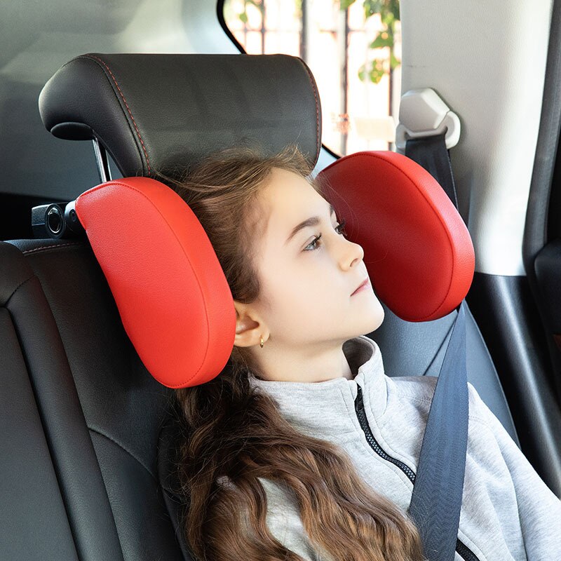 Car Headrest Pillow car gadgets sleeping headrest coussin Support Solution car accessories interior For Children and adult