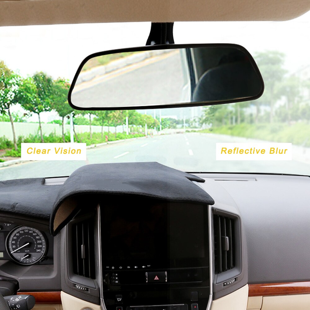 For Toyota Land Cruiser 200 2016 2017 2018 Car Styling Dashboard Cover Sunshade Mat Pad Cushion Cover Interior Accessories