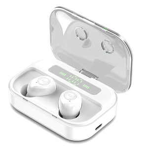 LED Power Display In-ear True Wireless Earbuds Bluetooth 5.0 Earphones Waterproof Stereo Sound Quality Headset 3600 mAh Charging