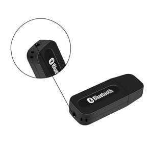 USB Car Bluetooth Aux Audio Receiver Adapter 3.5mm Single Output audio Stereo Music Receiver  For Android Phone  PC Speaker